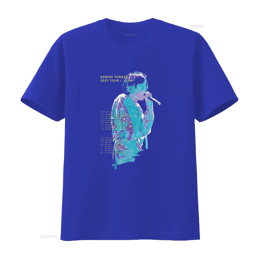 Kenshi Yonezu Junk World Tour 2025 T Shirt Available in S 3XL Sizes vintage Washed Slightly Versatile Breathable homme