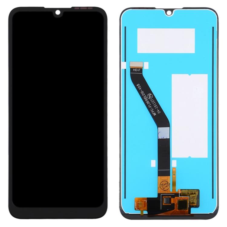 LCD-Bildschirm und Digitizer Vollständige Baugruppe für Huawei Y6s 2019(Schwarz)