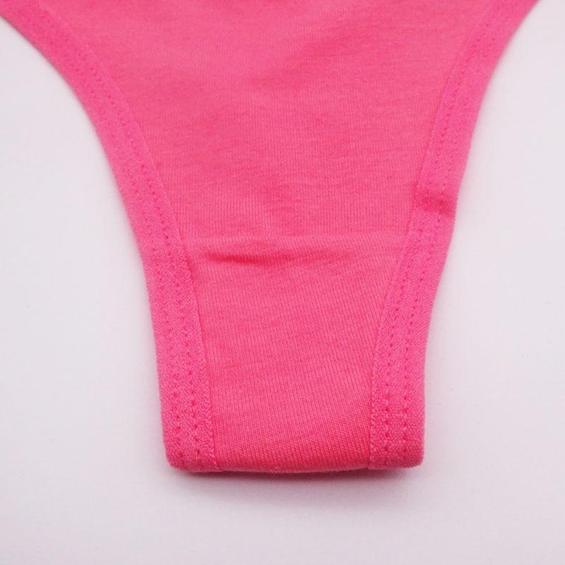 Sexy G-String Baumwolle Damen Unterwäsche G String Tanga 6 Stück/Lose