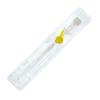 Yellow Venflon 24G 0.7mm X 19mm Intravenous Cannula Kd-Fix 50 Pcs