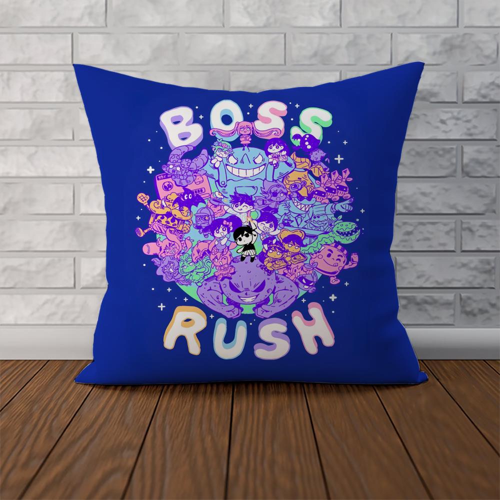 Game OOMORI Pillow Case For Car Sofa Decorative Home Doublesided Print Plush Square Throw Pillow Cushion Cover