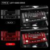 For Lexus RC300 RC350 RC200T 2015 2016 2017 2018 Real Soft Carbon Fiber Interior Trim LHD RHD Car Audio Center AC Sticker