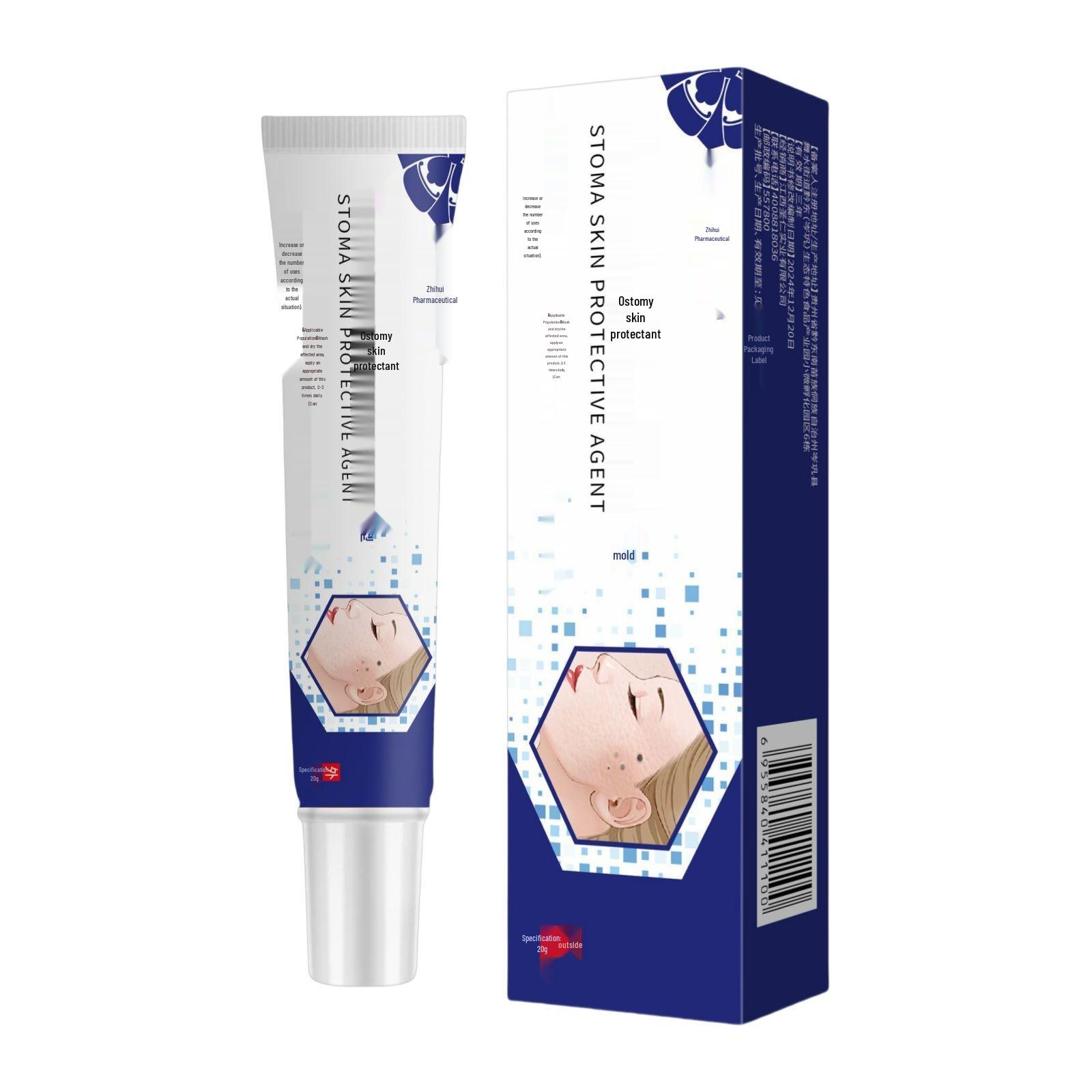 Stoma Protectant Ointment Care Cream for External Skin Use Box