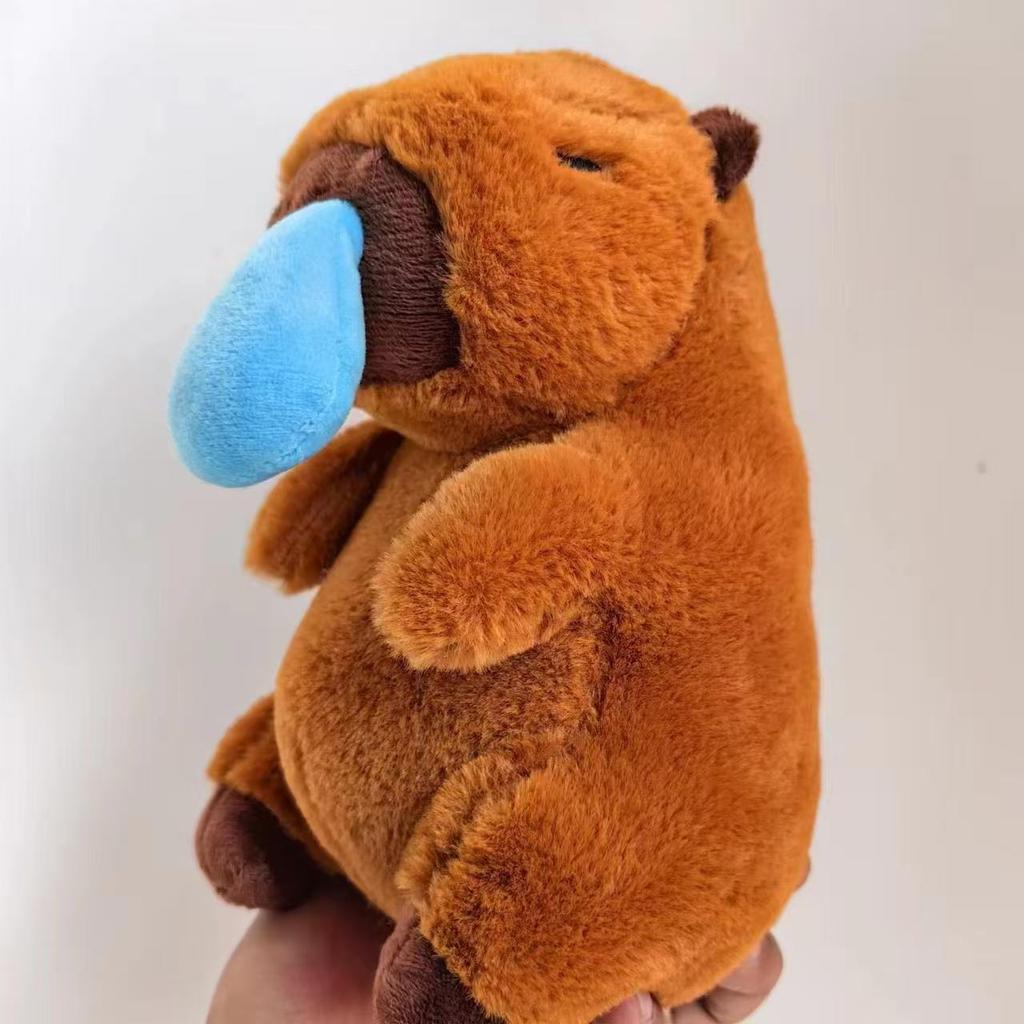 Internet Celebrity Explosion Kapibara Capybara Plush Doll Cute Guinea Pig Doll Grab Machine Doll Give Girl Birthday Gift