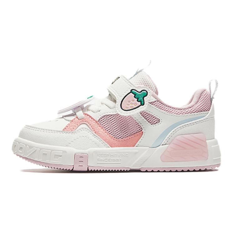 Anta Comfortable Versatile Casual Kids Sneakers Kids Sneakers White Pink 322439930-2 29