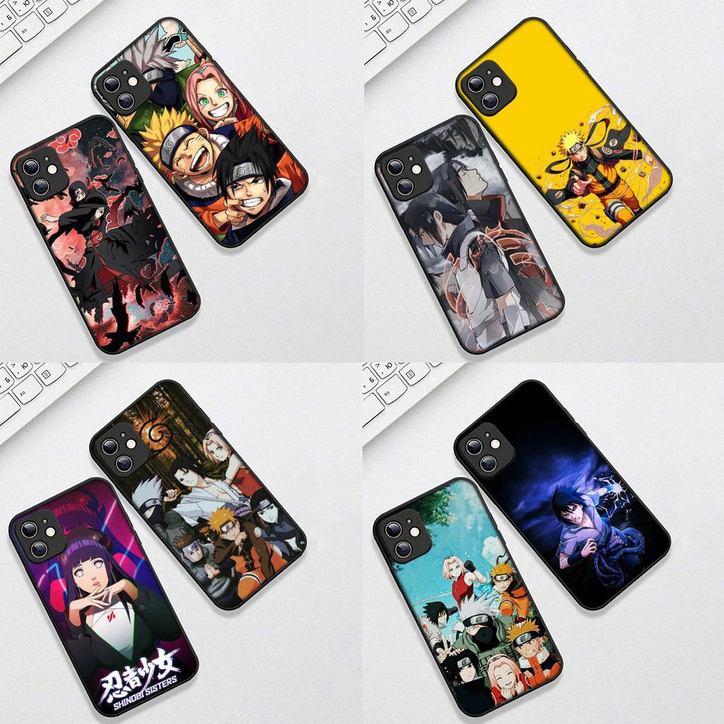 Akatsukis Itachis Uchihas Sasukes Phone Case for Apple iPhone 12 13 Pro Max Mini ProMax X XR Air XS 12Pro 13Pro Protective Cover