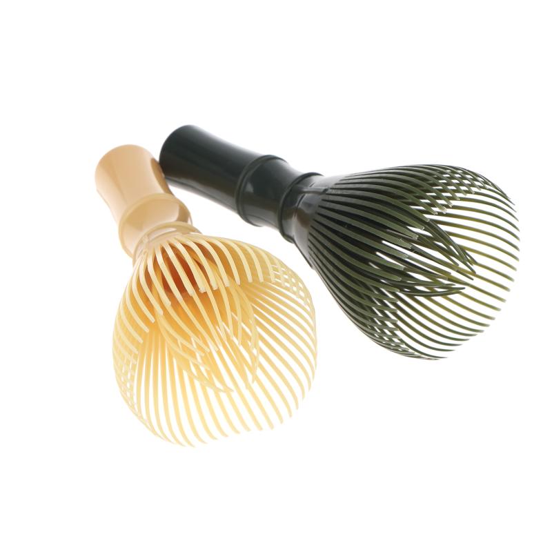 Matcha Whisk Lightweight Food Grade Resin Eco-friendly Green Tea Powder Mixer for Travel Camping Matcha Brewing