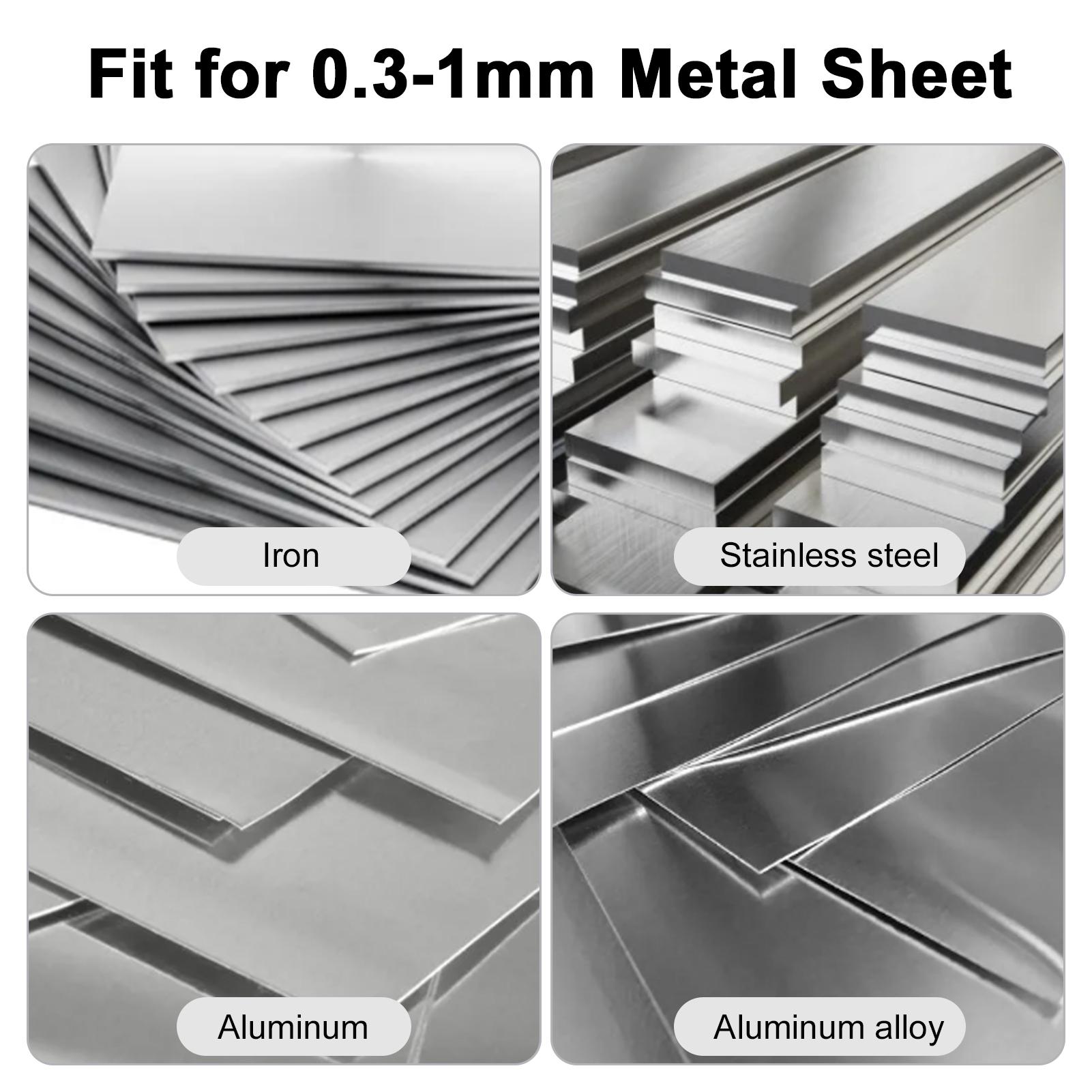 

Sheet Metal Bender Edge Bending Tool 0 90 degrees Angle for Making 6 104mm Bends Support Up to 1mm Thickness V Roller