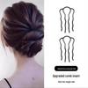 Lazy Bun U-Shaped Hair Comb for Women's Updo Styling