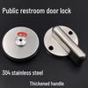 Stainless Steel Bathroom Door Indicator Lock