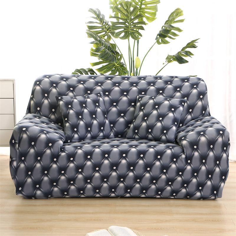 Stretch Sofa Cover for Living Room Big Loveseat Three Seat   Slipcover Couch Cover Corner Chaise Longue Furniture Protector 1PC