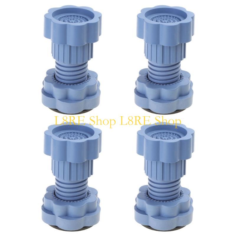 L8RE 4Pcs Adjustable Dryer Shock Noise Cancelling Pads Washer Foot Pad Pedestals