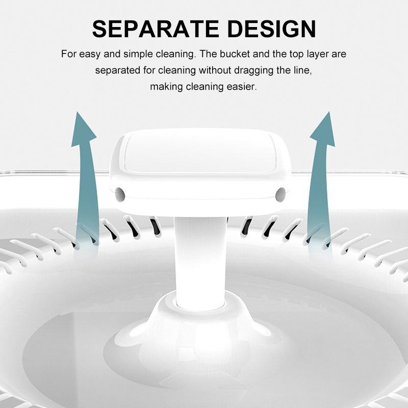 3l USB Automatic Pet Dog Cat Feeder Water Fountain Cat Water Fountain 360 °Circulate Pond Water Purifier