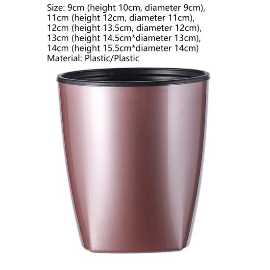 Flower Pot Good Toughness Self Watering Plastic Anti-wet Large Planter Household Supplies