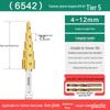 Cobalt-Stepped Twist Drill Bit for Hand Drills - Ideal for Steel & Stainless Steel