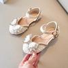 Summer Crystal Bow Princess Sandals for Baby and Little Girls