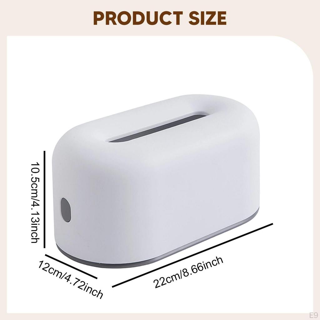 Rechteckiger Taschentuchhalter Serviettenorganisator Toilettenpapier für Hotel