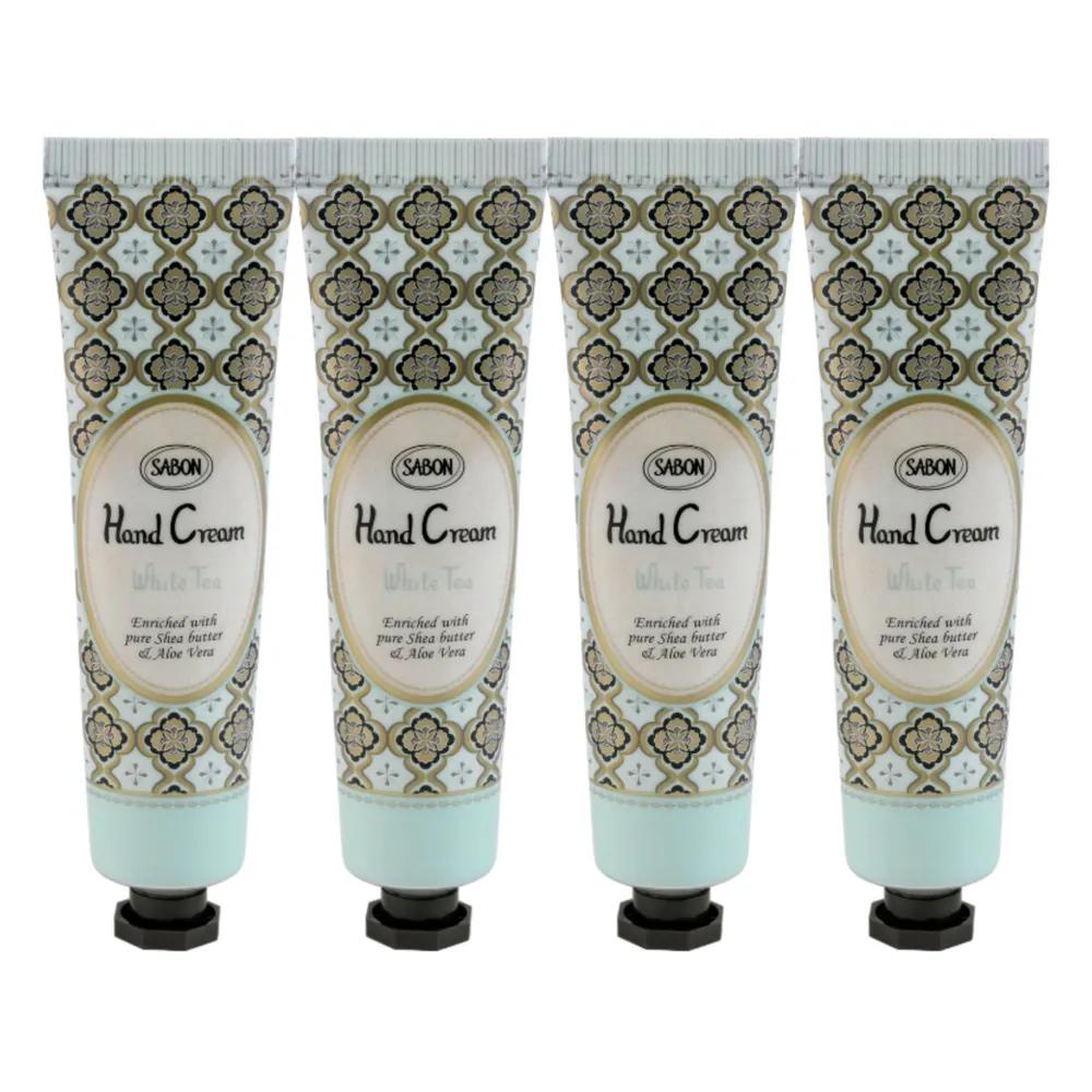 Sabon Mini Hand Cream White Tea 30ml (4 pieces)