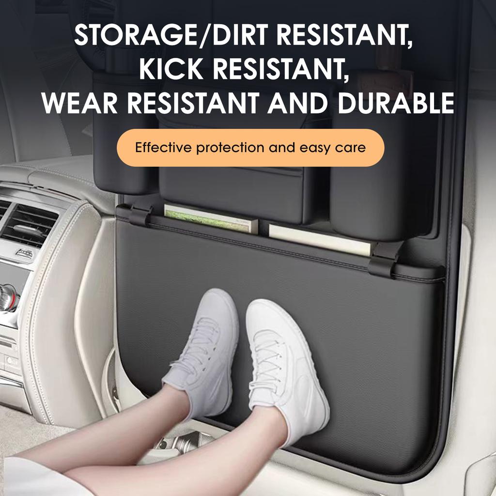 Car Seat Back Storage Bag Stable Buckle with Durable Waterproof Material Suitable for Kids and Travel