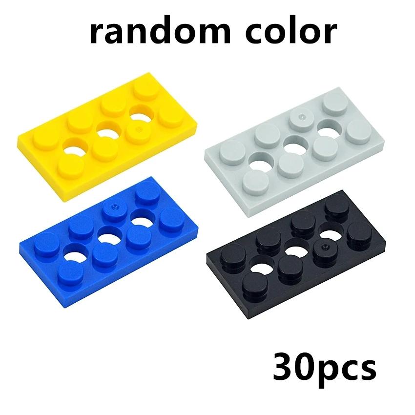 MOC Building Block Holes Thin Thick 1x1 1X2 1x3 Assembles Particles Brick Basic Accessories Toy Compatible 32001 43857 6541