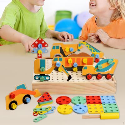 Children's Screw Toy Play Set, DIY Construction Tool for Imaginative Fun
