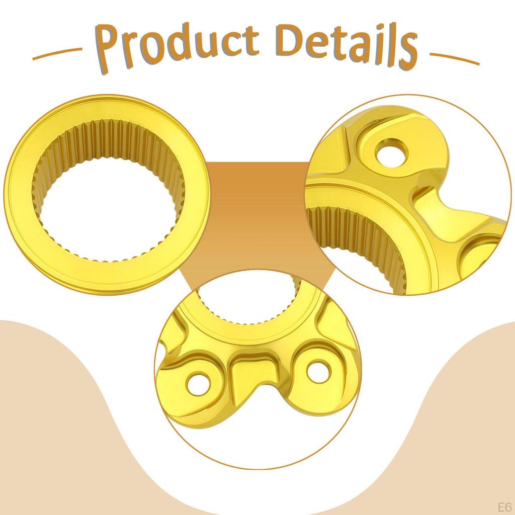 Motorcycle Rear Sprocket Cover Accessories Convenient Replacement Parts