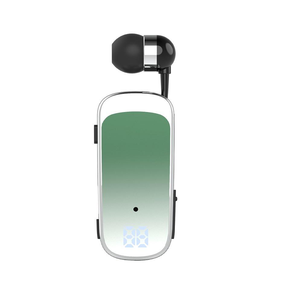 Einziehbarer Bluetooth-Kopfhörer: In-Ear, Einzelohr, Geschäftsanruf, Lange Akkulaufzeit