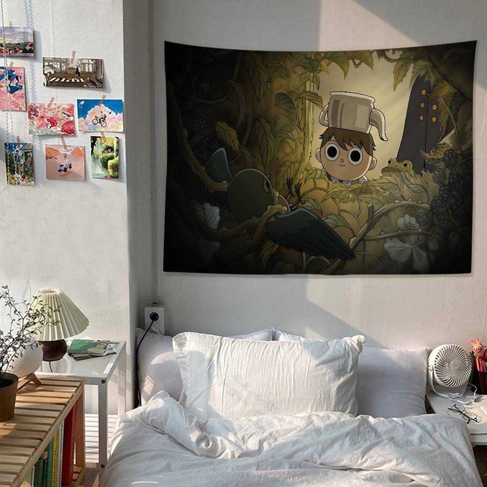Cartoon OOver the GGarden WWall Colorful Tapestry Wall Hanging Bohemian Wall Tapestries Mandala Wall Art Decor