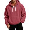 Men's Casual Hooded Jacket Long Sleeve with Warm for Everyday Wear