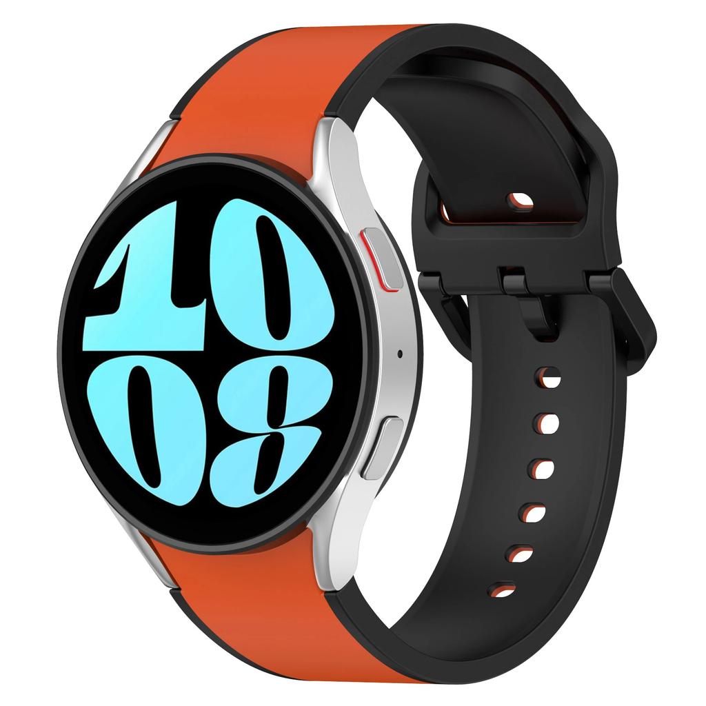Silicone No Gaps Strap For Samsung Galaxy Watch 7/6/5/4 44mm 40mm 5Pro 45mm Bracelet Band Galaxy 6 Classic 47mm 43mm 46mm Correa