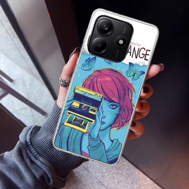 Life Is Strange Phone Case For Xiaomi Redmi Note 15 14 14S 13 12S 12 Pro Plus 11S 11 10S 10 4G Cover 11E 11T 5G Print Fundas Red