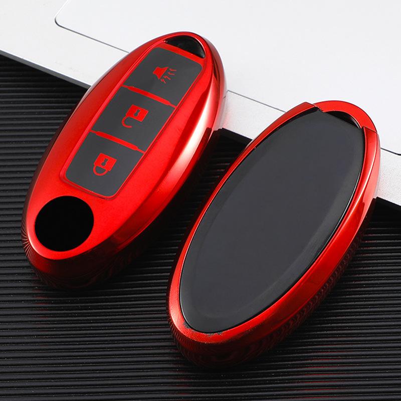 New Soft TPU Car Key Case Cover Shell for Nissan Qashqai X-Trail T32 T31 Juke J10 J11 Kicks Tiida Pathfinder Note for Infiniti
