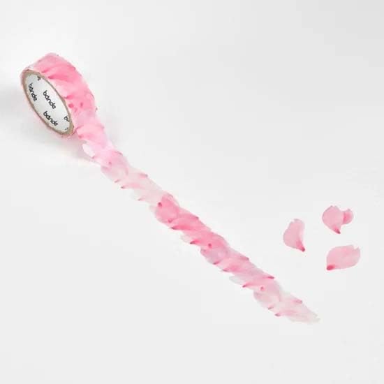 Nishikawa Masking Tape Cherry Blossom Petals Dance BDA674 Communications/bande Peel-off - - -
