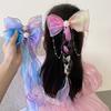 2026 Korean Style Celebrity-Inspired Children's Bow & Braided Hair Clips - Cute Princess Streamer Accessories for Girls