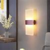 Modern Simplicity Led Wall Lamp Warm White Light for Bedroom Bedside Sconce Stairs Lighting Wall Light Fixture Bathroom Lamp