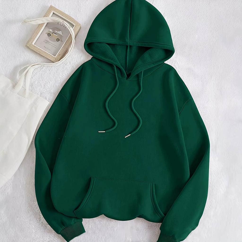Large Print Loose Hooded Sweater, Dark Gothic Religious Men's and Women's Casual Pullover Hooded
