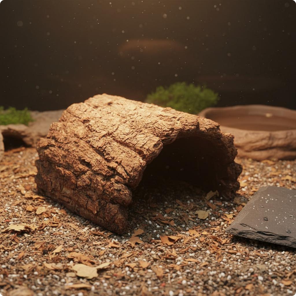 Basking Cave Platform Easy to Clean Pet Hide Cave Resin Pet Hideout Safe Polished Edges Rock Basking Hideout for Terrarium
