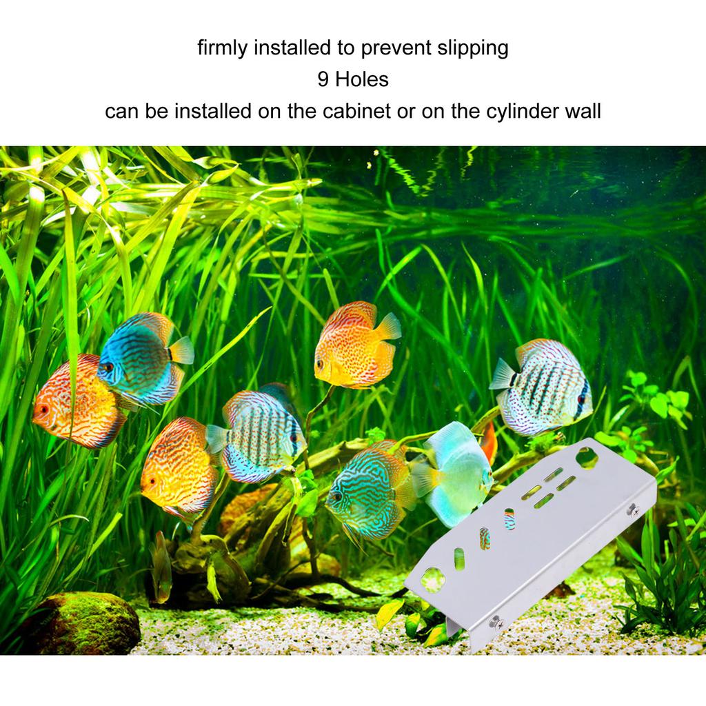 Aquarium Tool Stainless Steel Holder Sturdy Anti Skid Fish Tools