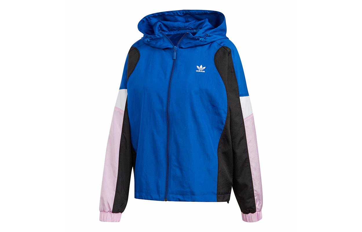 Adidas Originals Куртки Женские Синие С Капюшоном Умеренные Другие FU1758 38