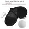 Golf Towel with Carabiner Hook Microfiber Double-Sided Velvets Black Cotton for Active Player