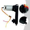 Rolling Main Brush Motor Gearbox For Redroad W14 Wet-Dry Vacuum Cleaner Spare Part Silver Metal Engine Assembly