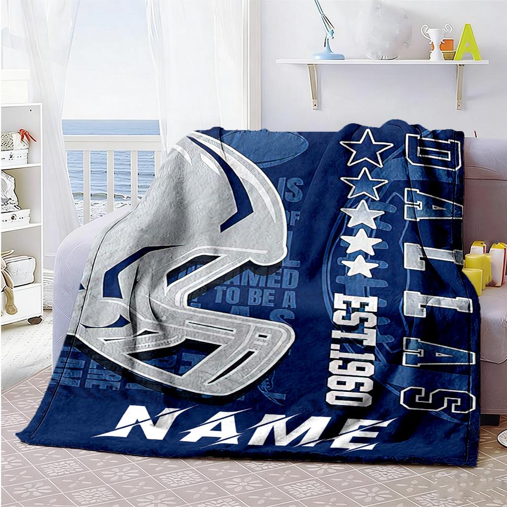 Rugby Fans45 Customize Your Name Blanket Cozy Customizable Blanket Warmthful Decor Suitable for Picnics Chair Bed Seaside Ideal for All Seasons