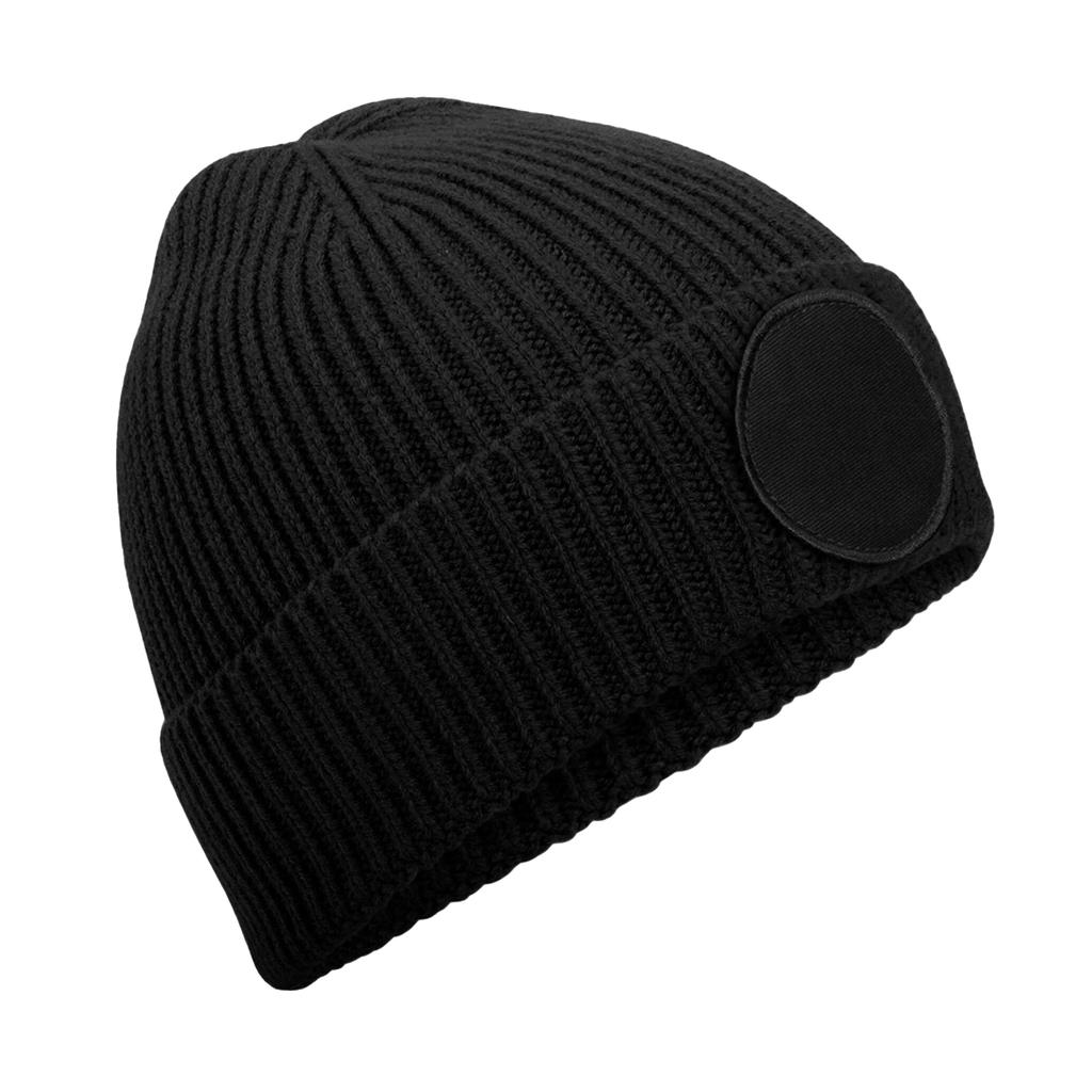 Beechfield Unisex Adult Fashion Circular Patch Beanie