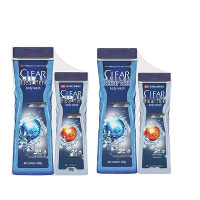 Clear Men Cool Vitality Oil Control Shower Gel Twin Pack