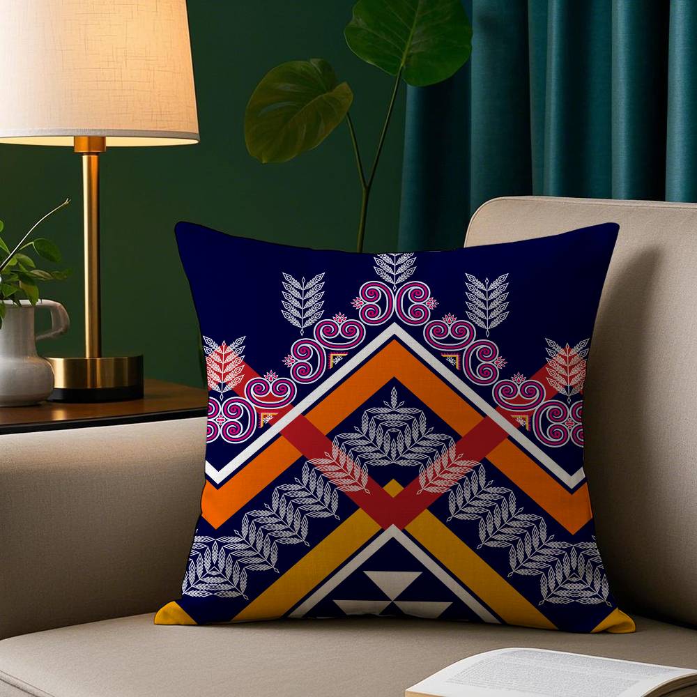 Samoan Tribe Samoa Totem Pillow Case Short Plush Print Cushion Cover Square Throw Pillow Covers Sofa Home Decor