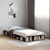 VidaXL Black Bed Frames 90x200 Cm Engineered Wood, Bed, Storage Bed, Single Bed Frame, Single Bed, Furniture of 3280518