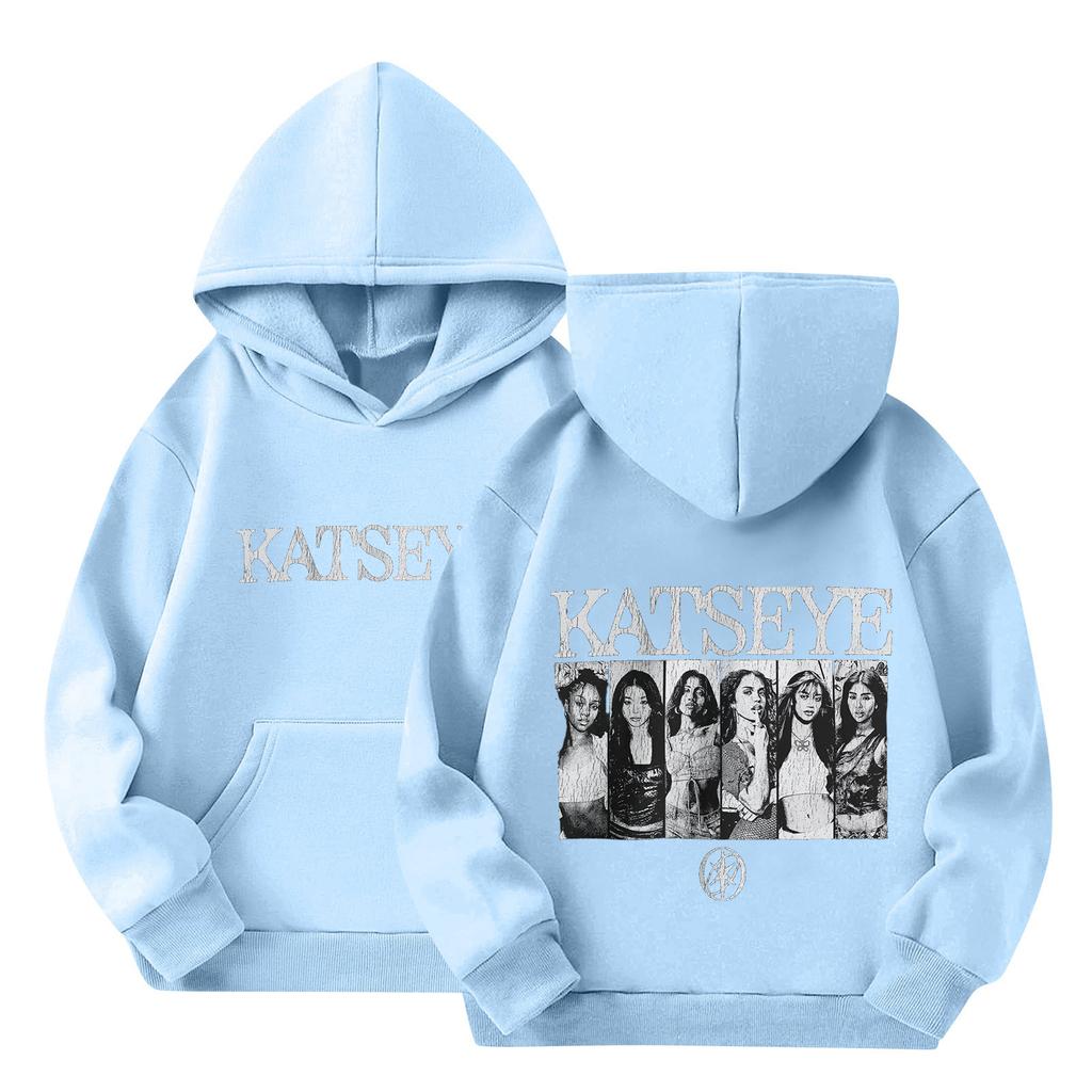 Children's Fashionable Comfortable Casual Long-Sleeved Printed Hooded Top