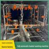 Automatic High-Pressure Spray & Filtration Plastic Tray Washer