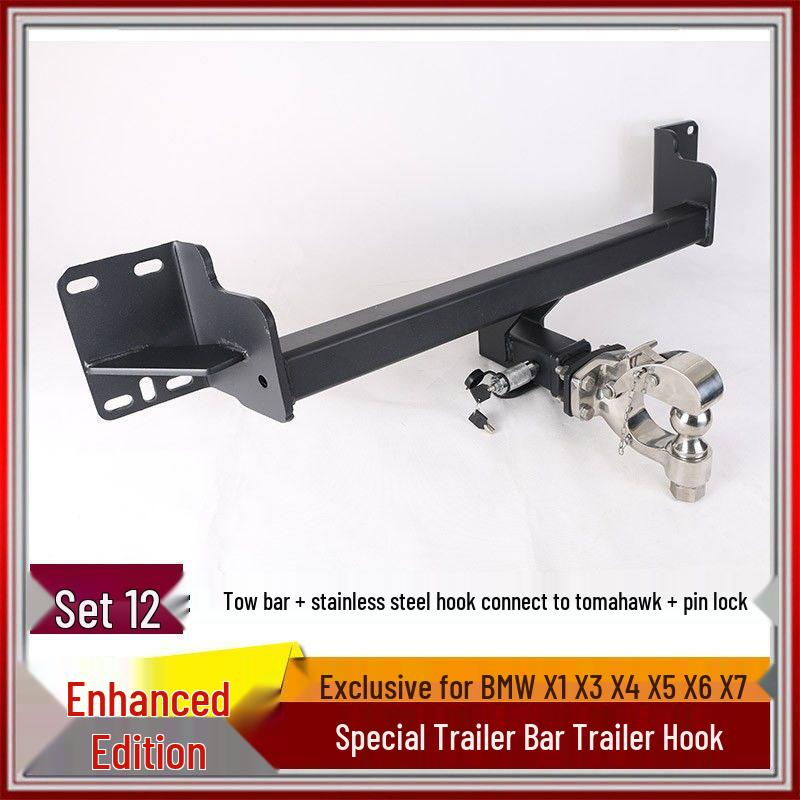 Detachable Rear Towing Hook for BMW X5/X1/X2/X3/X4/X6/X7 Trailer Bars