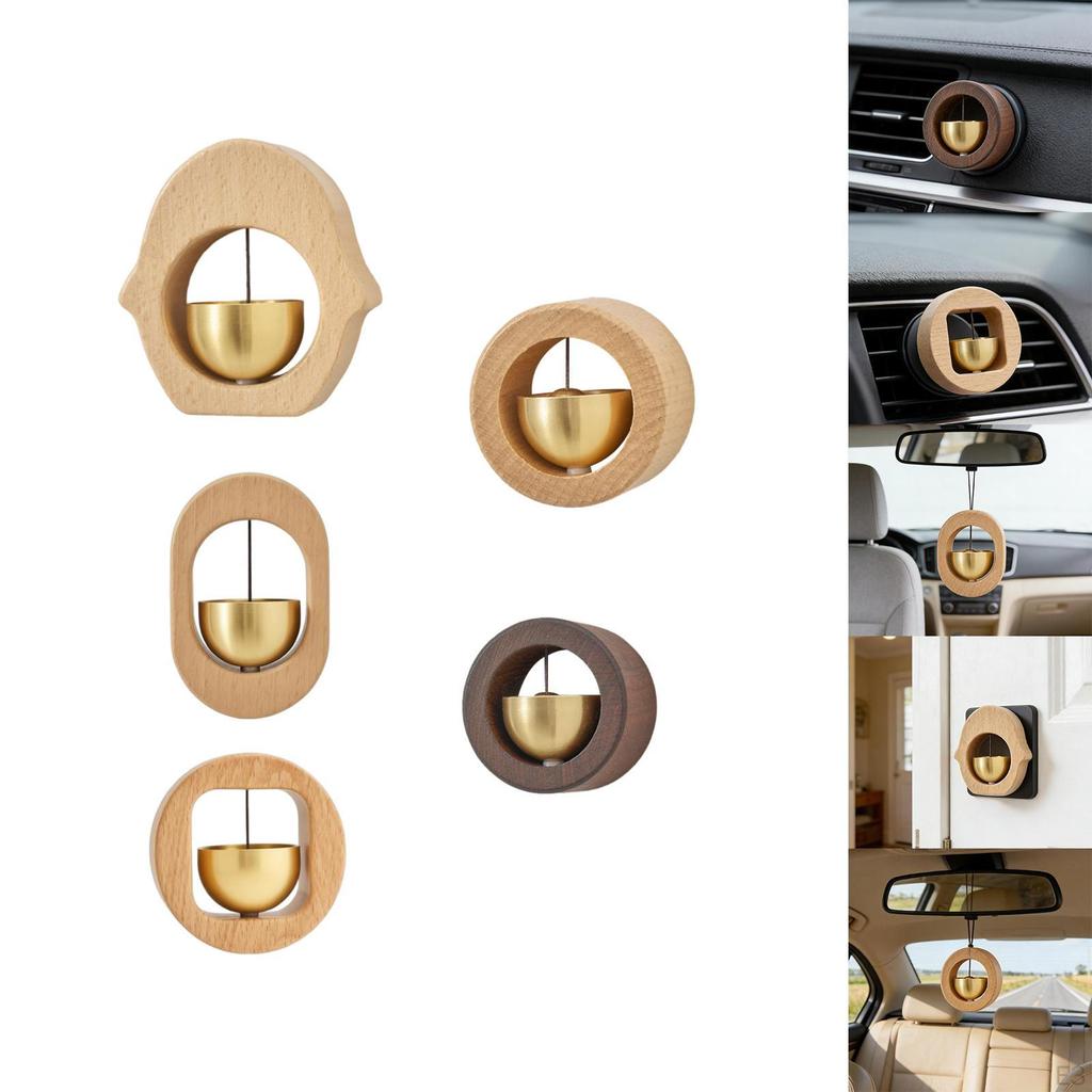 Shopkeeper's Door Opening, Unique Wooden Doorbell for Refrigerator, House Entrance